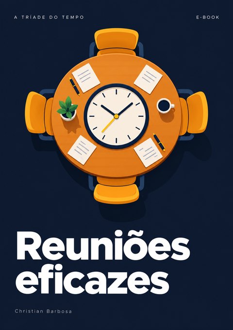 Capa do material Reuniões eficazes